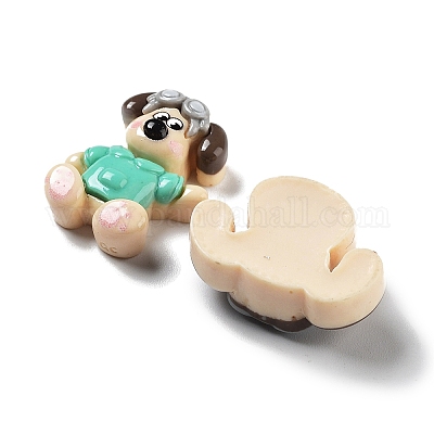 Непрозрачные кабошоны из смолы RESI-G084-13-1