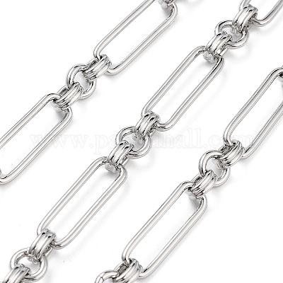 Цепи с овальными звеньями из латуни CHC-G023-06P-1