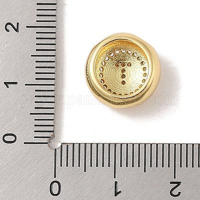 Подвески из латуни и кубического циркония KK-Z047-07G-T-RS-1