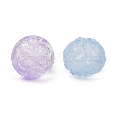 Прозрачные стеклянные бусины GLAA-B027-01A-1