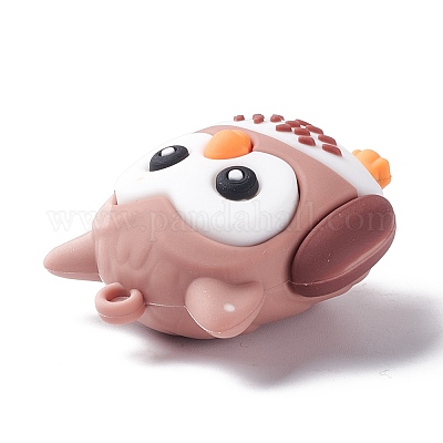 Кулоны с мультяшной совой из пвх KY-C008-04A-1