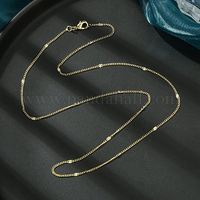 2 мм латунные цепочки с покрытием панциря для женщин и мужчин MAK-L044-24G-1