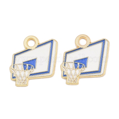 Подвески из эмали и сплава FIND-I065-01B-G-1