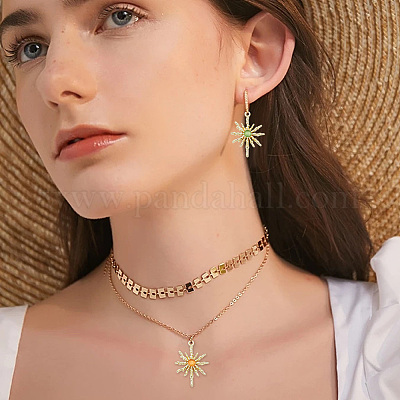 40 шт. 10 подвески из сплава кошачий глаз с покрытием на стойке FIND-GA0003-01-1