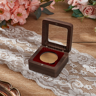 Магнитные коробки для хранения деревянных медалей CON-WH0088-94A-01-1