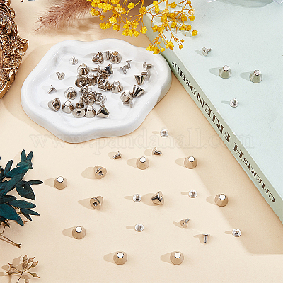 30 шт. конические заклепки из сплава&nbsp;FIND-GF0008-58P-1