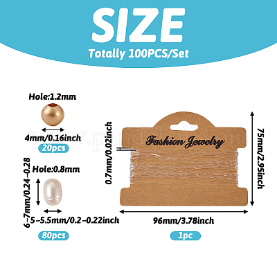 Наборы для изготовления эластичных браслетов своими руками DIY-BY0001-44-1