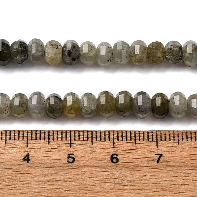 Природные лабрадорита бисер нитей G-P587-D13-01-1
