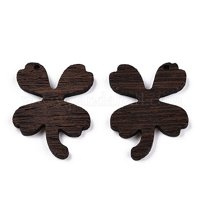 Подвески из натурального дерева венге WOOD-T023-74-1