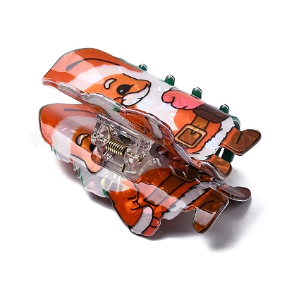 Рождественские заколки-коготки из ПВХ для женщин и девочек PHAR-Z007-01A-1