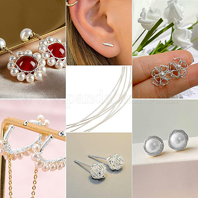 1шт 999 тонких серебряных провода STER-BC0001-66A-1