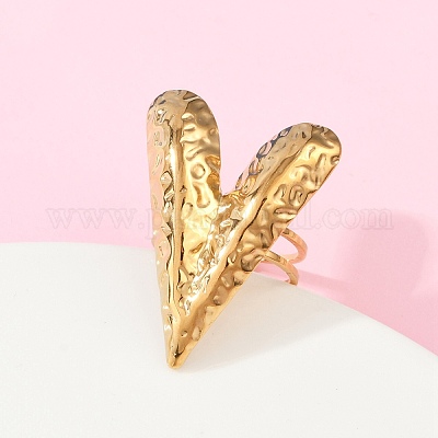 Кольца-манжеты из нержавеющей стали 304 RJEW-D306-05G-1