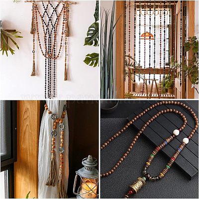 Сосновые бусы WOOD-OC0002-02-1