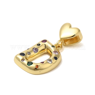 Покрытие стойки латунь микро паве прозрачные перданты из кубического циркония KK-C067-12G-D-1