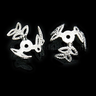 3-лепесток крышки латунь цветок шарик KK-M010-01S-1