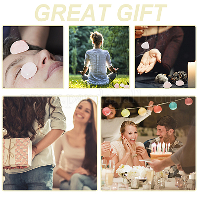 Природного розового кварца бусы G-OC0003-62-1