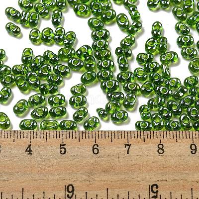 Бисер из стекла  SEED-K009-10B-01-1