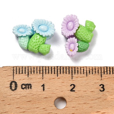 Непрозрачные кабошоны из смолы RESI-I068-01A-02-1