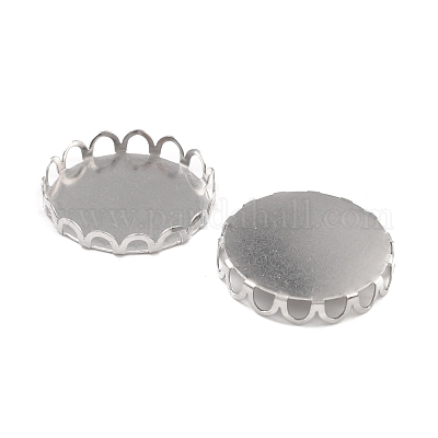 Оправы для кабошонов из хирургической нержавеющей стали 316 STAS-I187-01I-P-1