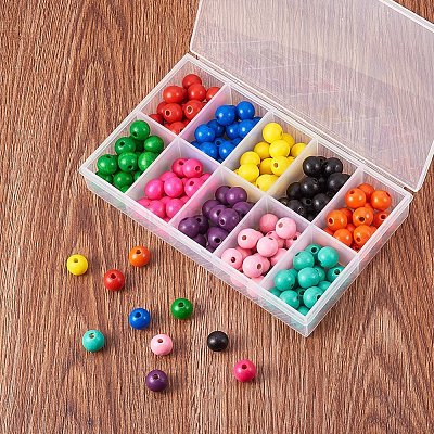 Деревянные бусины&nbsp;WOOD-PH0003-02-WH-1