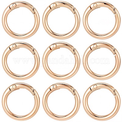 30 шт. Кольца пружинные затворные из сплава FIND-SC0009-08-1