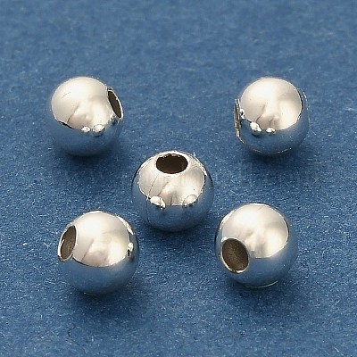 Круглых бусин латунные KK-A276-02A-S-1