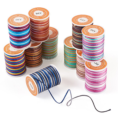 Сегментная окрашенная полиэфирная нить&nbsp;NWIR-TA0001-03B-1