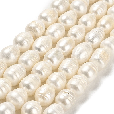 Нити из натурального культивированного пресноводного жемчуга PEAR-E016-082-1