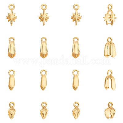 16 шт. 4 стиля из нержавеющей стали 304 с держателями для ледорубов STAS-UN0059-73G-1