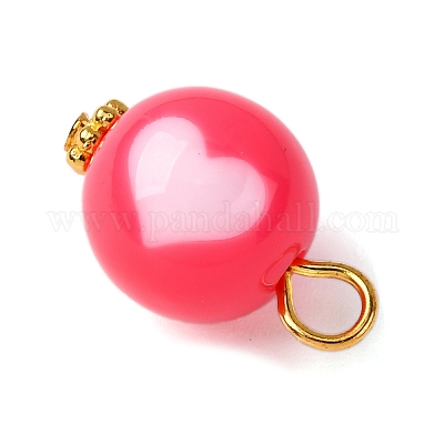 Непрозрачные акриловые подвески PALLOY-JF04420-01-1