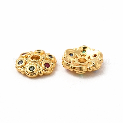 Шапочки и конусы для бусин KK-A178-07G-1