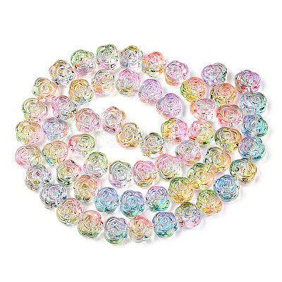 Стеклянные бусины&nbsp;X-GLAA-B018-02D-1