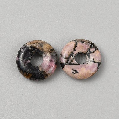 Природные подвески родонит G-WH0016-53C-1