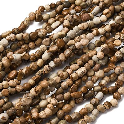 Естественного изображения яшмы бисер нитей G-I389-A10-1