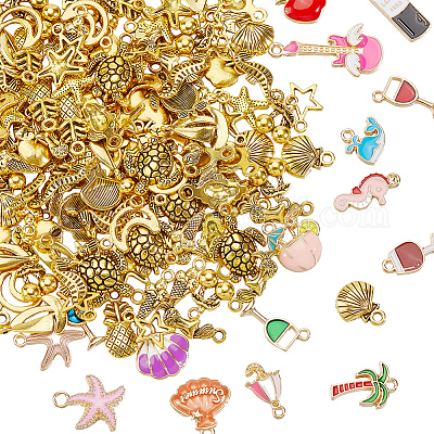 174 шт. Подвески из сплава в тибетском стиле&nbsp;TIBEB-SC0001-56-1