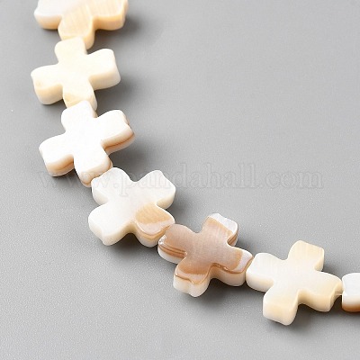 Нити бусин из пресноводных ракушек SSHEL-WH20001-06B-1