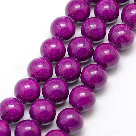 Dyed Fossil Beads G-SR4MM-FS05-1