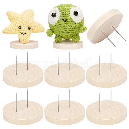 Деревянная подставка для куклы WOOD-WH0131-20C-1