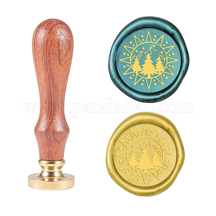 Wax Seal Stamp Set AJEW-WH0131-847-1