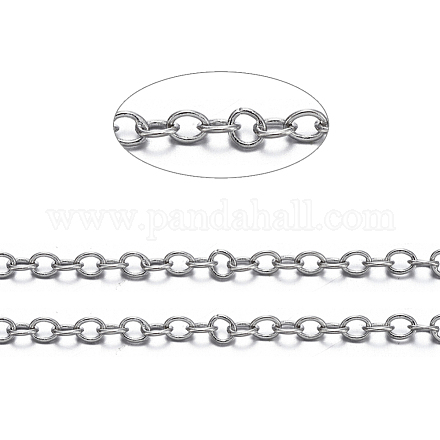 Brass Cable Chains CHC034Y-NFK-1