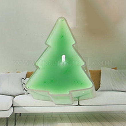 Portavasos de vela de luz de té transparente de plástico para árbol de Navidad CAND-PW0001-367-1