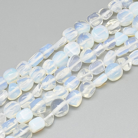 Chapelets de perles d'opalite G-S301-57-1