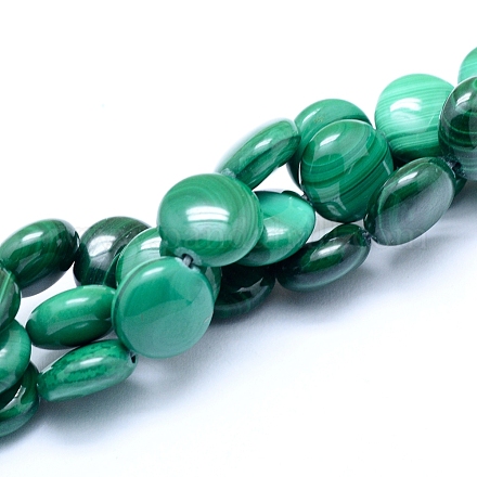 Chapelets de perles en malachite naturelle G-D0011-06-10mm-1