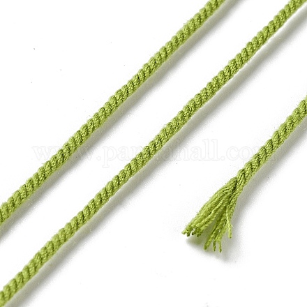 Cordón trenzado de poliéster OCOR-G015-01B-09-1