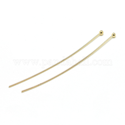 Brass Ball Head Pins KK-T032-013G-1