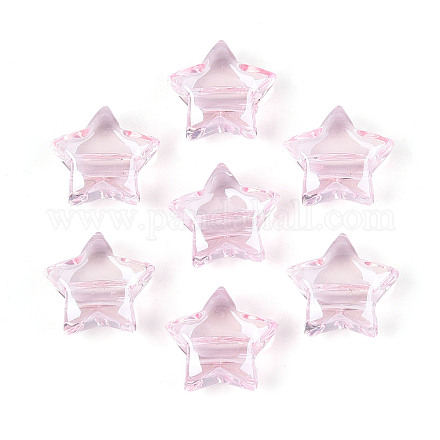 Прозрачные акриловые бусины TACR-T028-63A-1