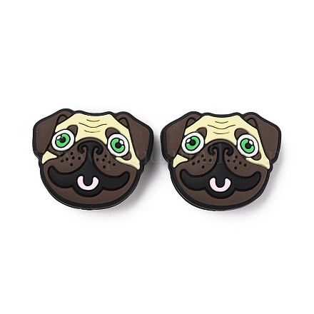 Силиконовые бусины&nbsp;SIL-WH0010-11K-23-1