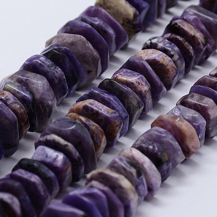 Natural Charoite Beads Strands G-F566-43-A-1
