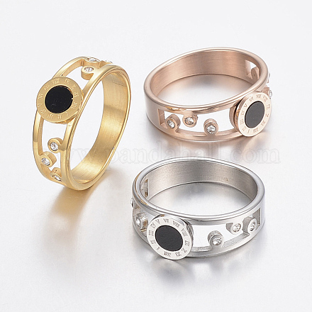 304 anelli in acciaio inox RJEW-K222-04-1