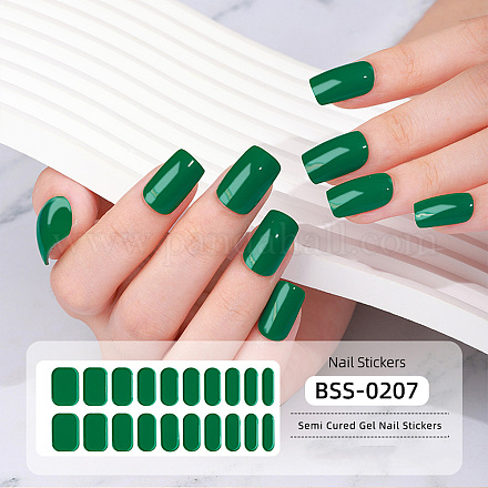 Наклейки для ногтей полное покрытие MRMJ-YWC0001-BSS-0207-1